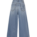 Bermuda wide leg in denim 104646 A32QPJD PINKO 