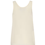 Top a canotta in seta sand wash 104670 A2T7C00 PINKO 