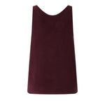 Top a canotta in seta sand wash 104670 A2T7RR7 PINKO 