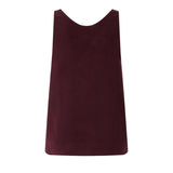 Top a canotta in seta sand wash 104670 A2T7RR7 PINKO 