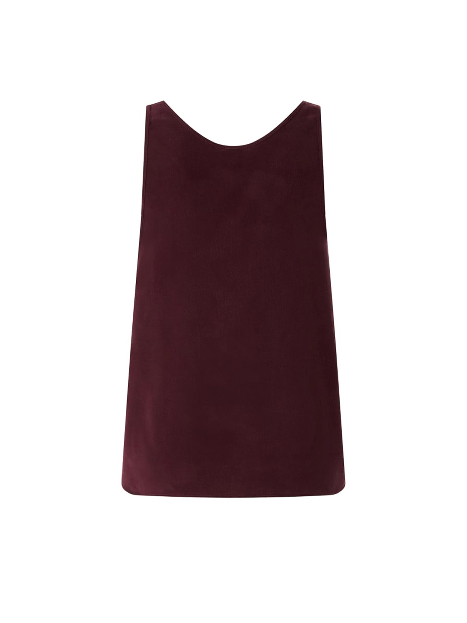 Top a canotta in seta sand wash 104670 A2T7RR7 PINKO 