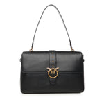 Borsa a spalla maxi Love Bag Slouchy in pelle 105067 A0QOZ99Q PINKO 