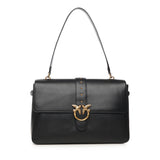 Borsa a spalla maxi Love Bag Slouchy in pelle 105067 A0QOZ99Q PINKO 