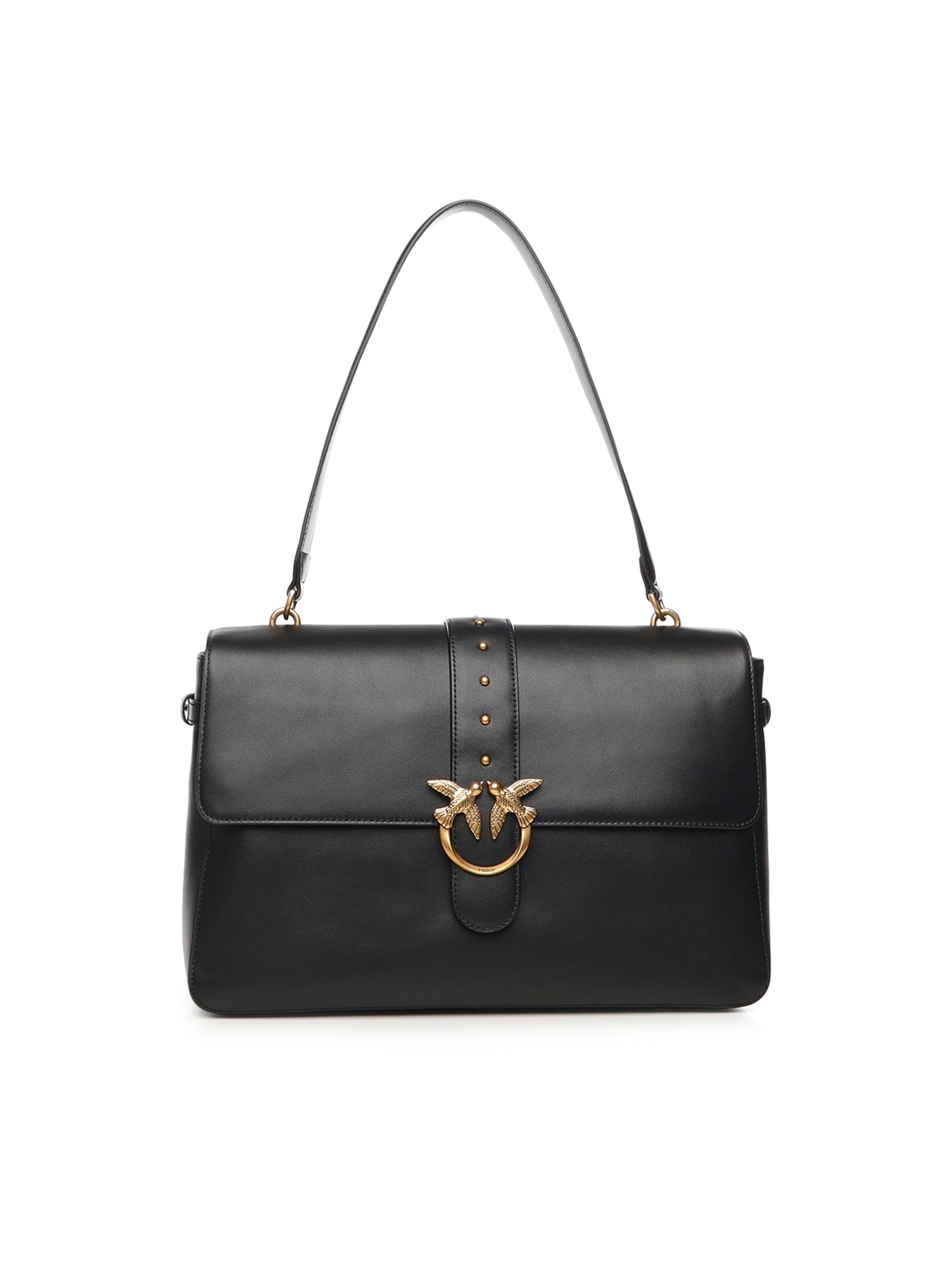 Borsa a spalla maxi Love Bag Slouchy in pelle 105067 A0QOZ99Q PINKO 