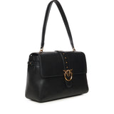 Borsa a spalla maxi Love Bag Slouchy in pelle 105067 A0QOZ99Q PINKO 