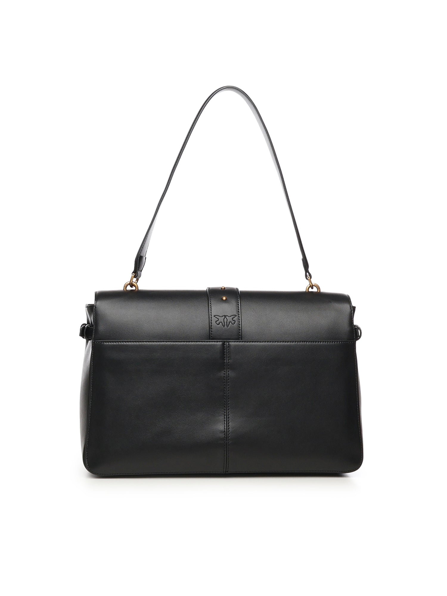 Borsa a spalla maxi Love Bag Slouchy in pelle 105067 A0QOZ99Q PINKO 