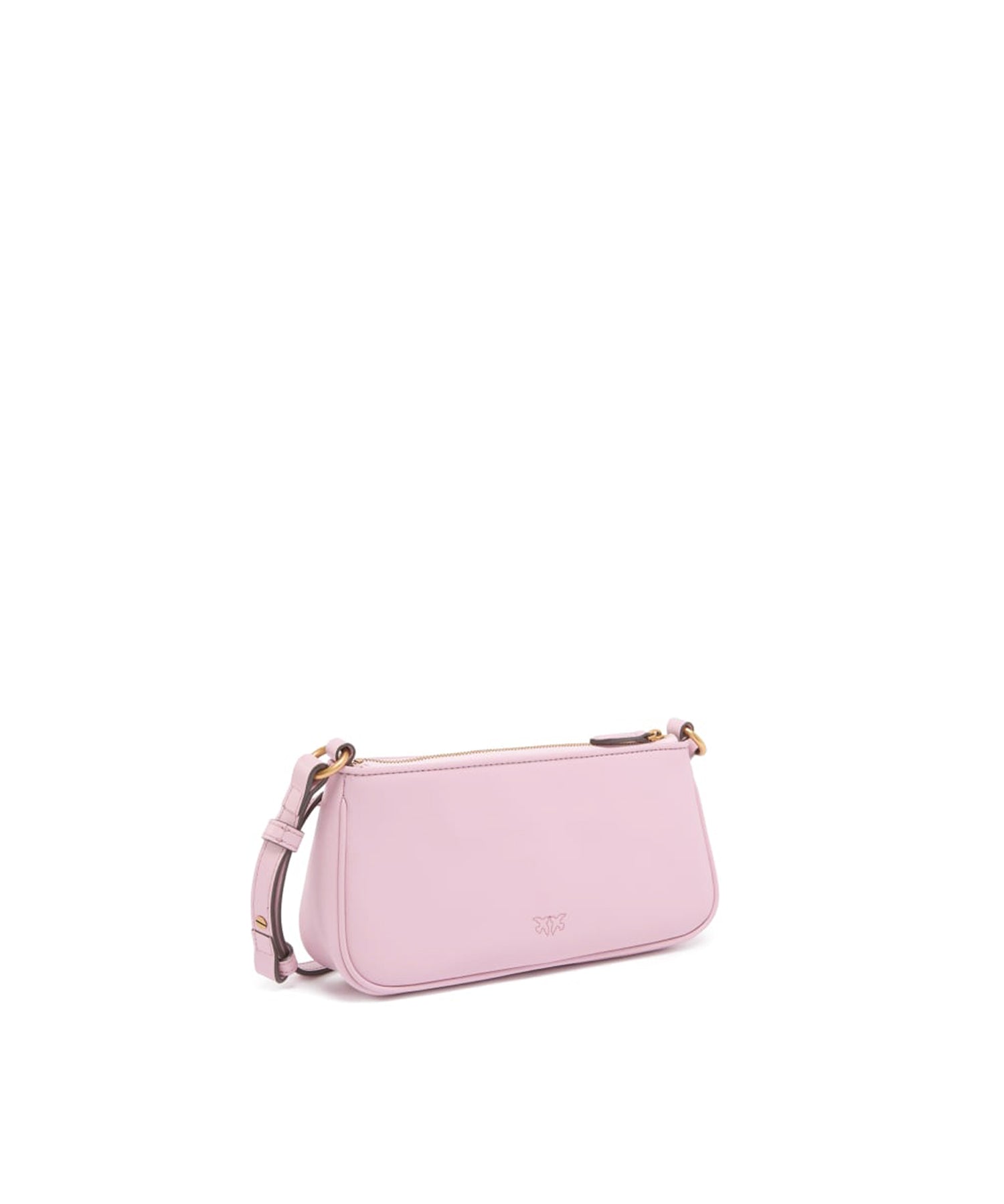 Borsa a tracolla Mini Half Moon Horizontal in pelle 105069 A0QOP26Q PINKO 