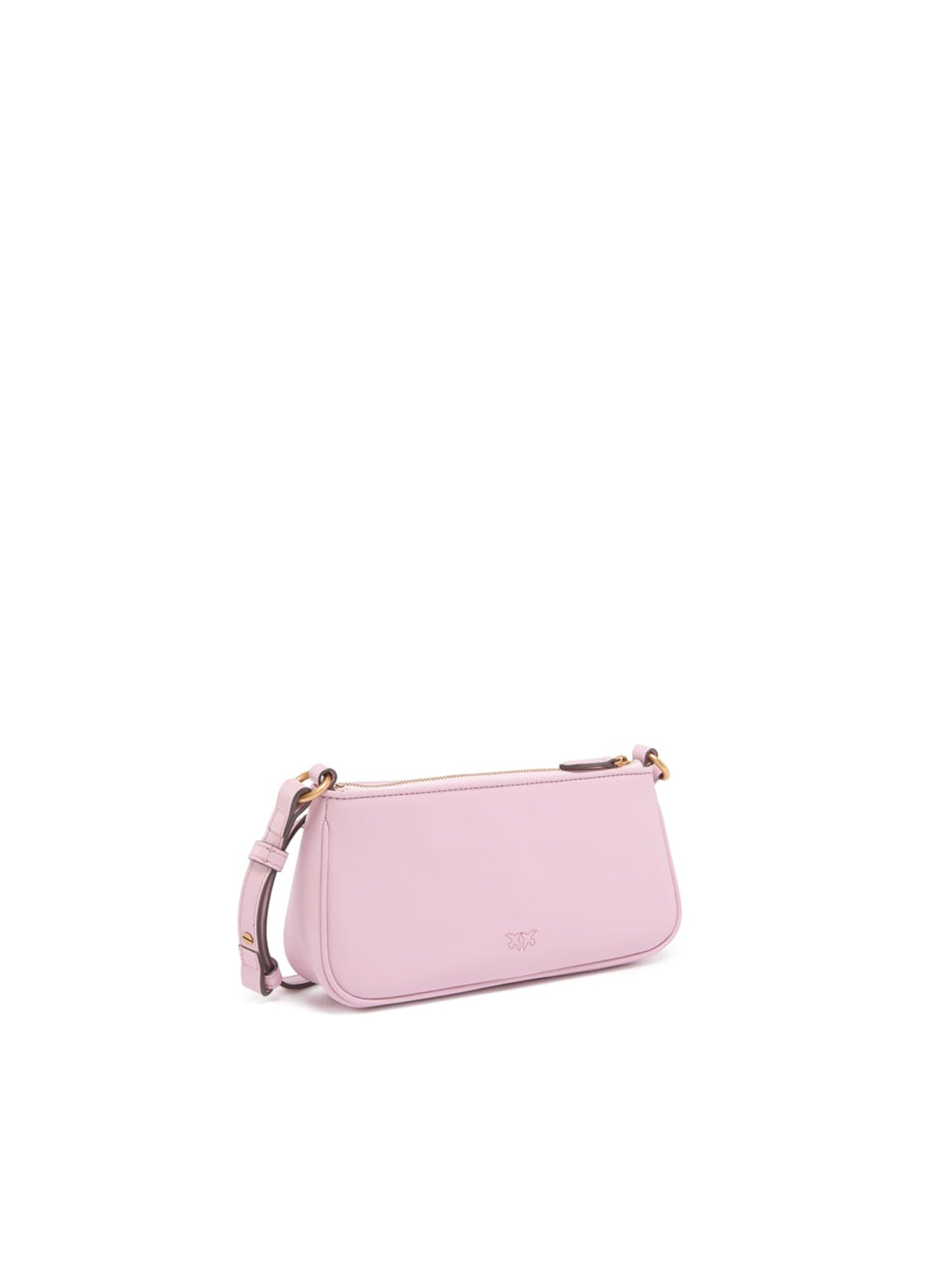 Borsa a tracolla Mini Half Moon Horizontal in pelle 105069 A0QOP26Q PINKO 