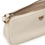 Borsa a tracolla Mini Half Moon Horizontal in pelle 105069 A0QOZ14Q PINKO 