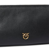 Borsa a tracolla Mini Half Moon Horizontal in pelle 105069 A0QOZ99Q PINKO 
