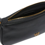 Borsa a tracolla Mini Half Moon Horizontal in pelle 105069 A0QOZ99Q PINKO 