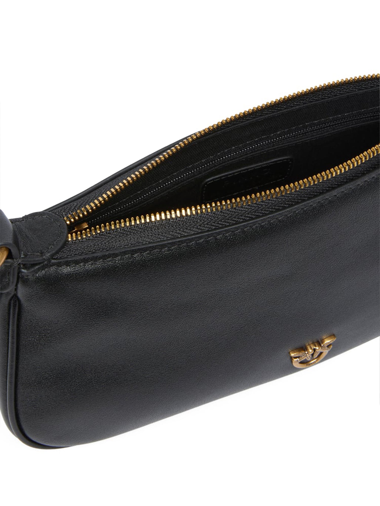 Borsa a tracolla Mini Half Moon Horizontal in pelle 105069 A0QOZ99Q PINKO 