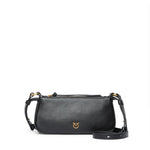 Borsa a tracolla Mini Half Moon Horizontal in pelle 105069 A0QOZ99Q PINKO 