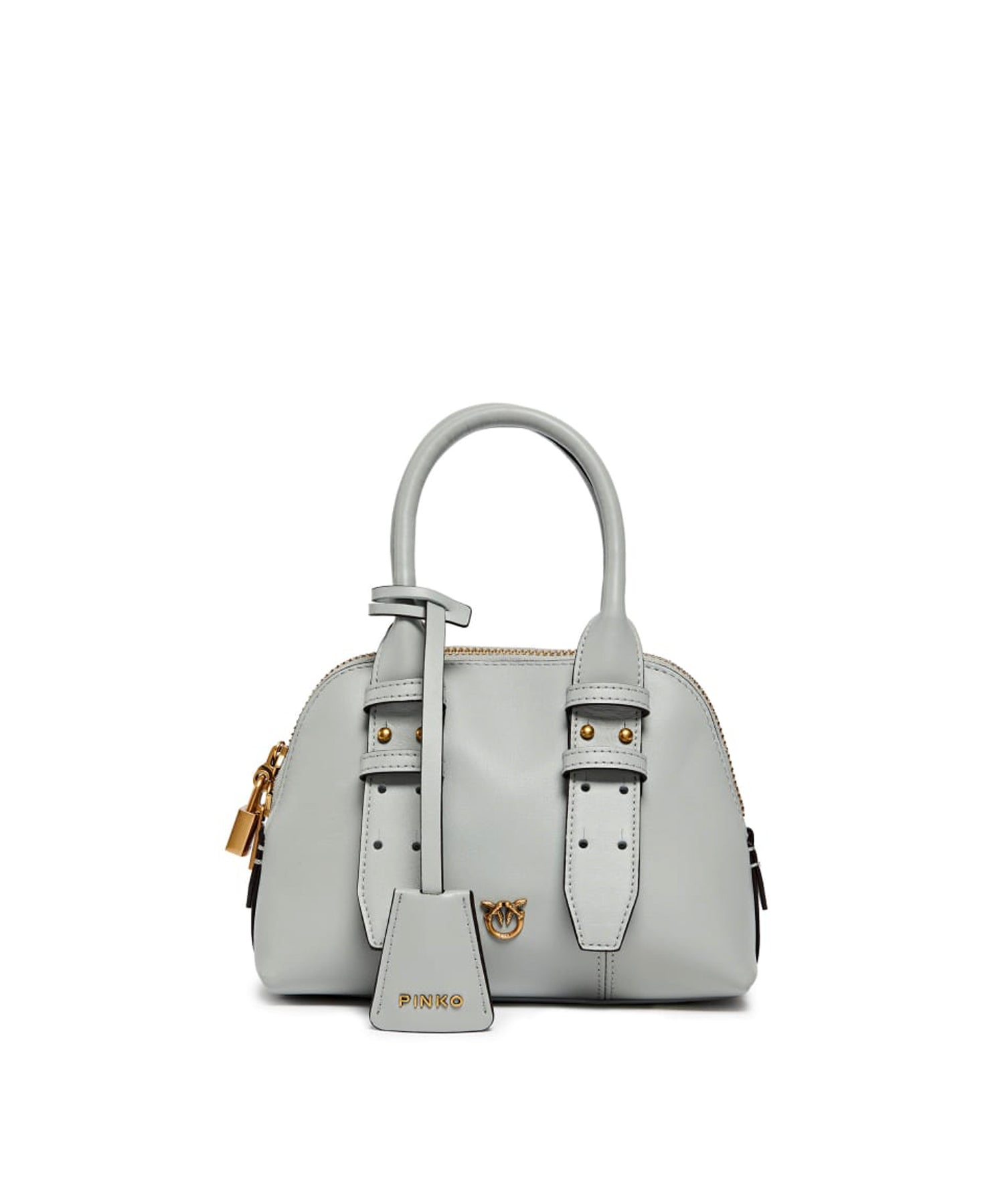 Borsa a mano Escape Bag in pelle 105333 A0QOK32Q PINKO 