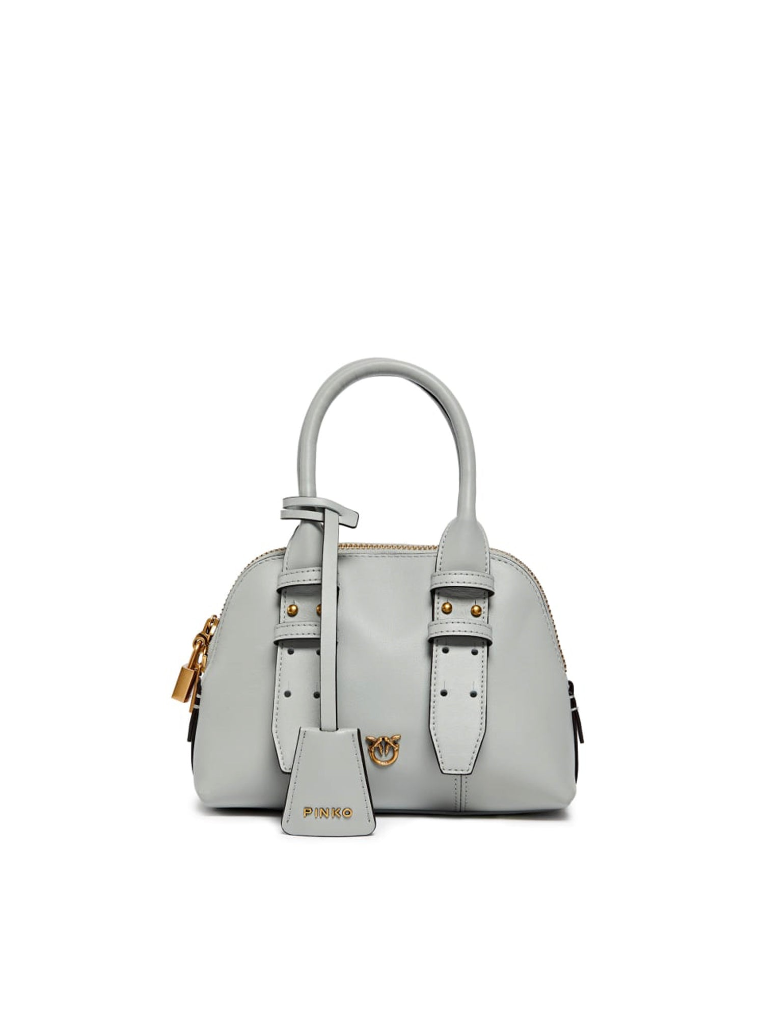 Borsa a mano Escape Bag in pelle 105333 A0QOK32Q PINKO 