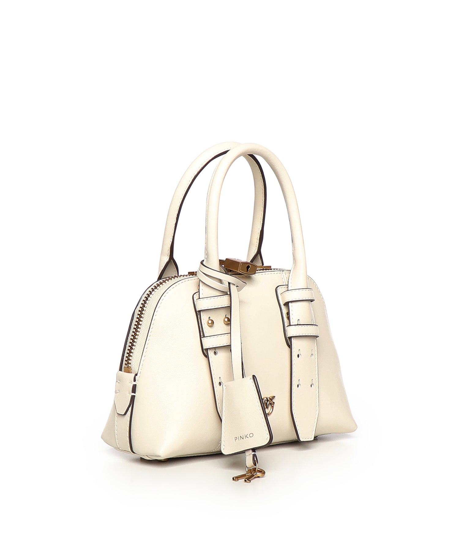 Borsa a mano Escape Bag in pelle 105333 A0QOZ14Q PINKO 