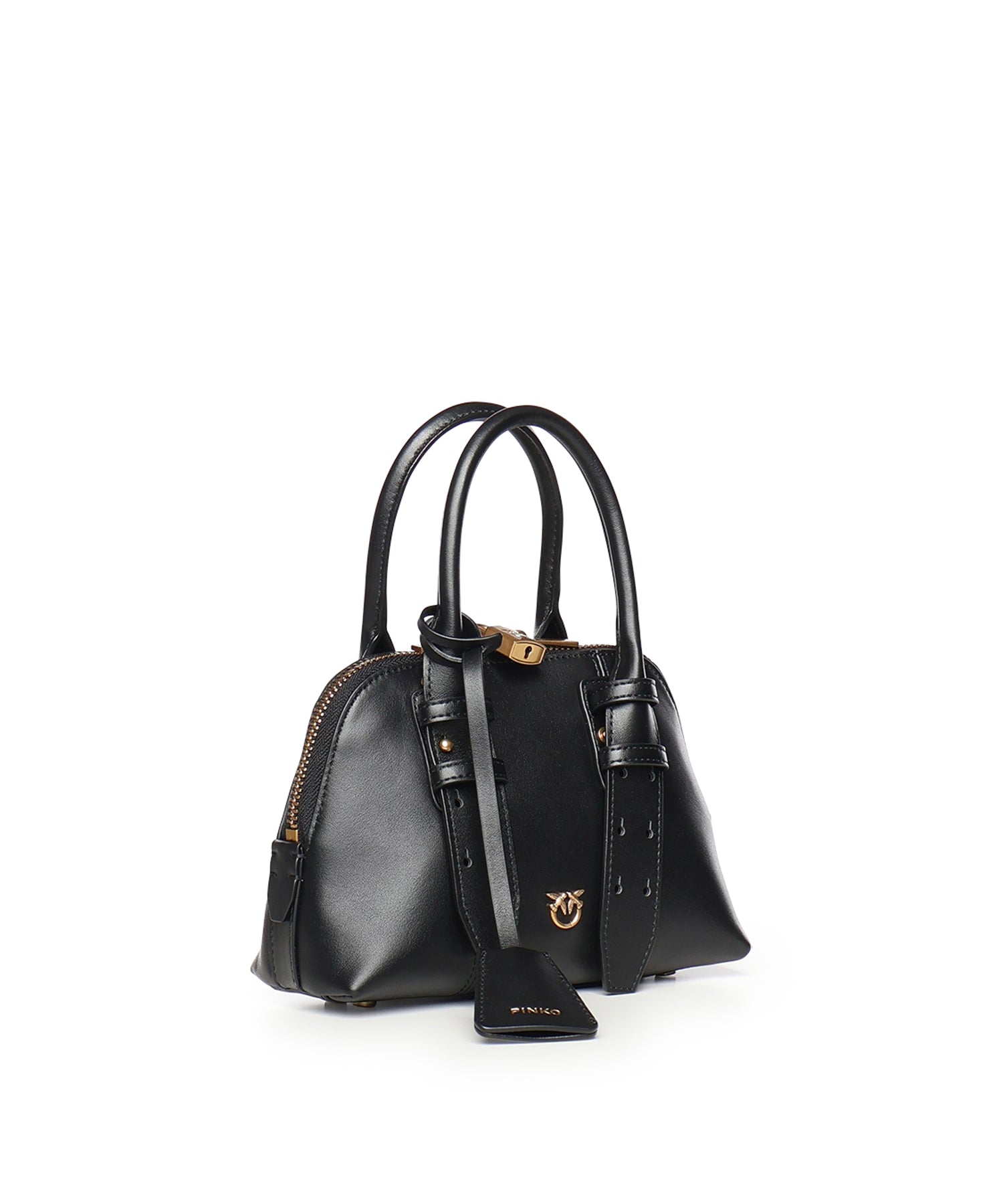 Borsa a mano Escape Bag in pelle 105333 A0QOZ99Q PINKO 