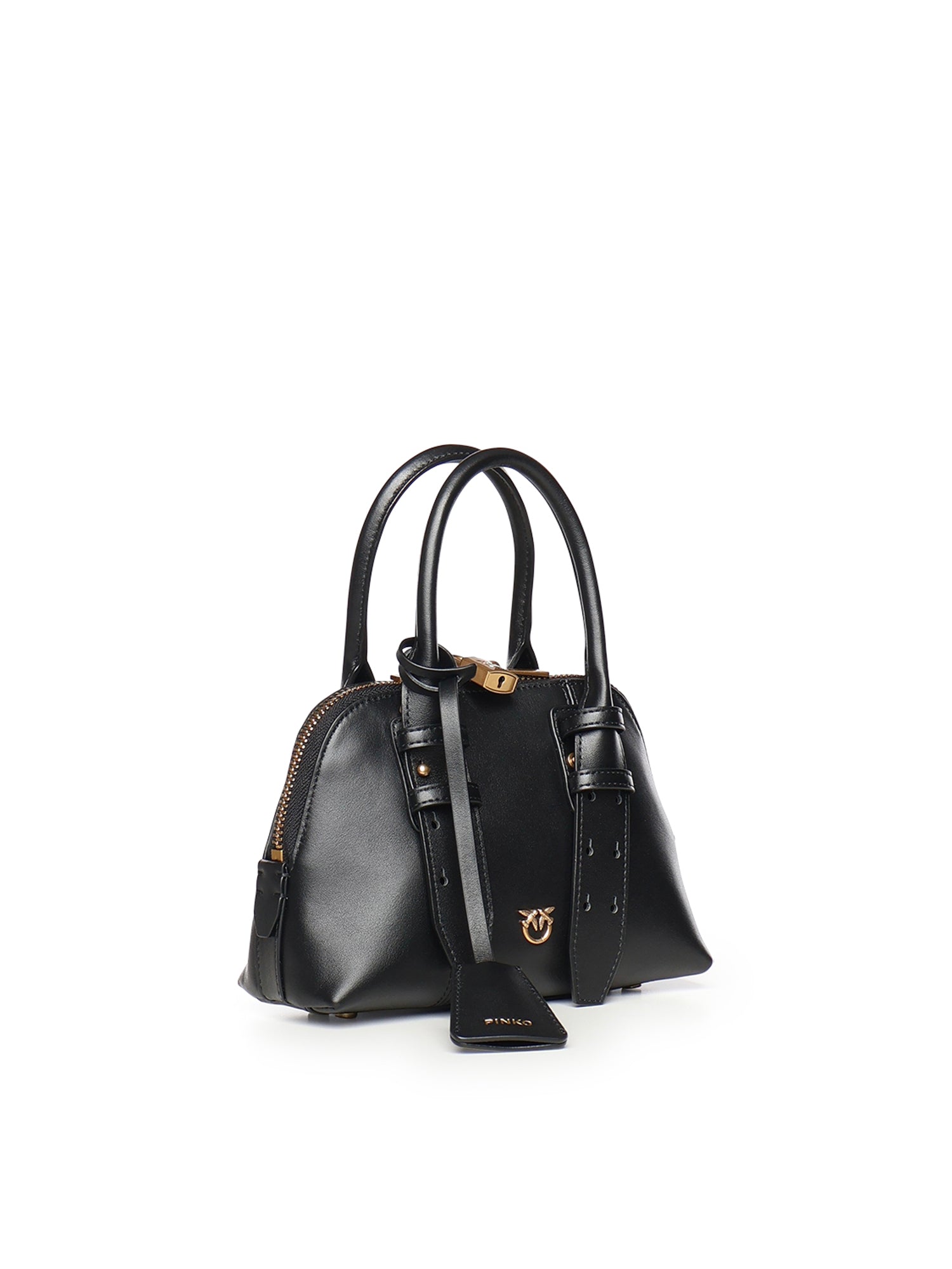 Borsa a mano Escape Bag in pelle 105333 A0QOZ99Q PINKO 