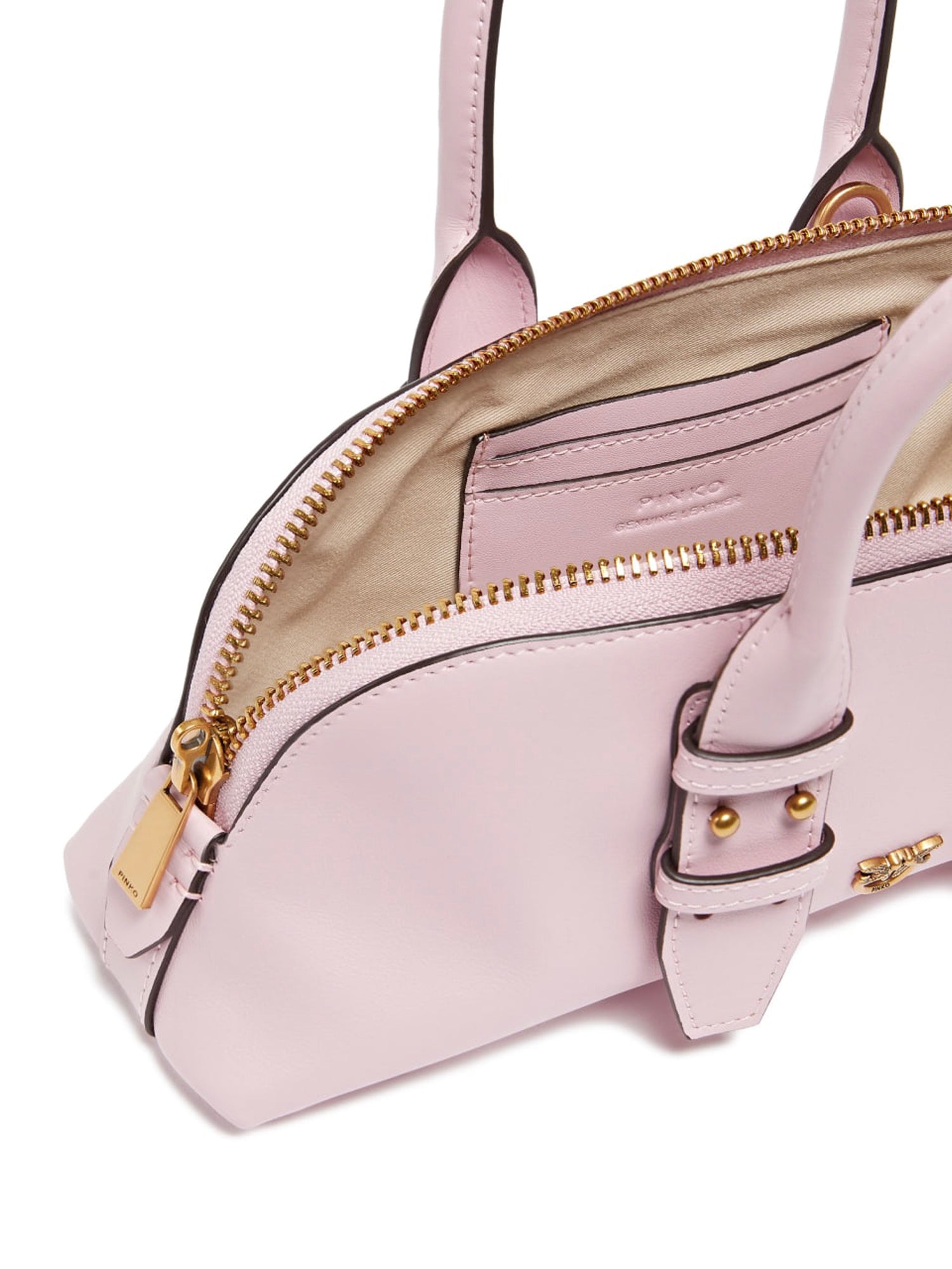 Borsa piccola a mano Escape Bag in pelle 105334 A0QOP26Q PINKO 
