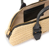 Borsa a mano Escape Bag Horizontal in rafia 105334 A1RLC24Q PINKO 