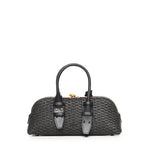 Borsa a mano Escape Bag Horizontal in rafia 105334 A1RLZ99Q PINKO 
