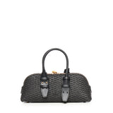 Borsa a mano Escape Bag Horizontal in rafia 105334 A1RLZ99Q PINKO 