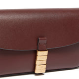 Borsa a spalla media Saddle Flat in pelle 105349 A1ZXR49Q PINKO 