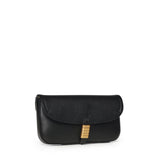Borsa a spalla media Saddle Flat in pelle 105349 A1ZXZ99Q PINKO 