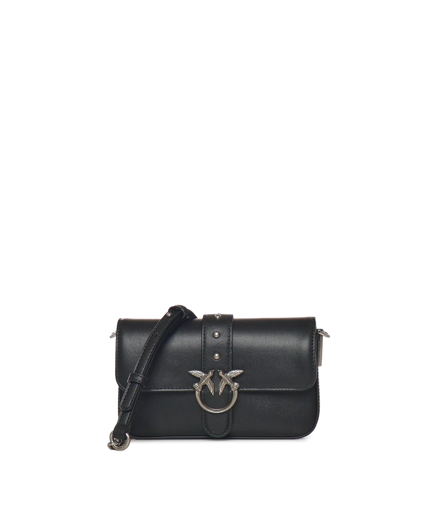 Borsa a spalla Baby Love Bag One Slouchy in pelle 105353 A0QOZ99O PINKO 