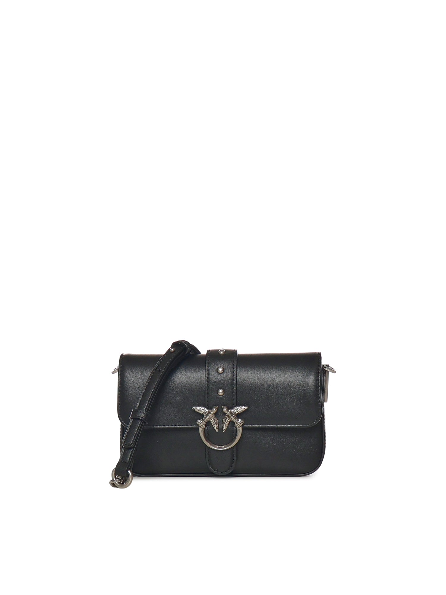 Borsa a spalla Baby Love Bag One Slouchy in pelle 105353 A0QOZ99O PINKO 
