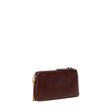 Borsa a tracolla Mini Double Bag in pelle 105359 A0QOR49Q PINKO 