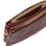 Borsa a tracolla Mini Double Bag in pelle 105359 A0QOR49Q PINKO 