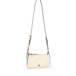 Borsa a tracolla Mini Double Bag in pelle 105359 A0QOZ15Q PINKO 