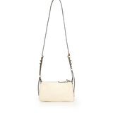 Borsa a tracolla Mini Double Bag in pelle 105359 A0QOZ15Q PINKO 