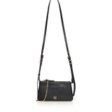 Borsa a tracolla Mini Double Bag in pelle 105359 A0QOZ99Q PINKO 
