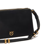 Borsa a tracolla Double Bag Mini in nylon 105359 A358Z99Q PINKO 