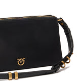 Borsa a tracolla Double Bag Mini in nylon 105359 A358Z99Q PINKO 