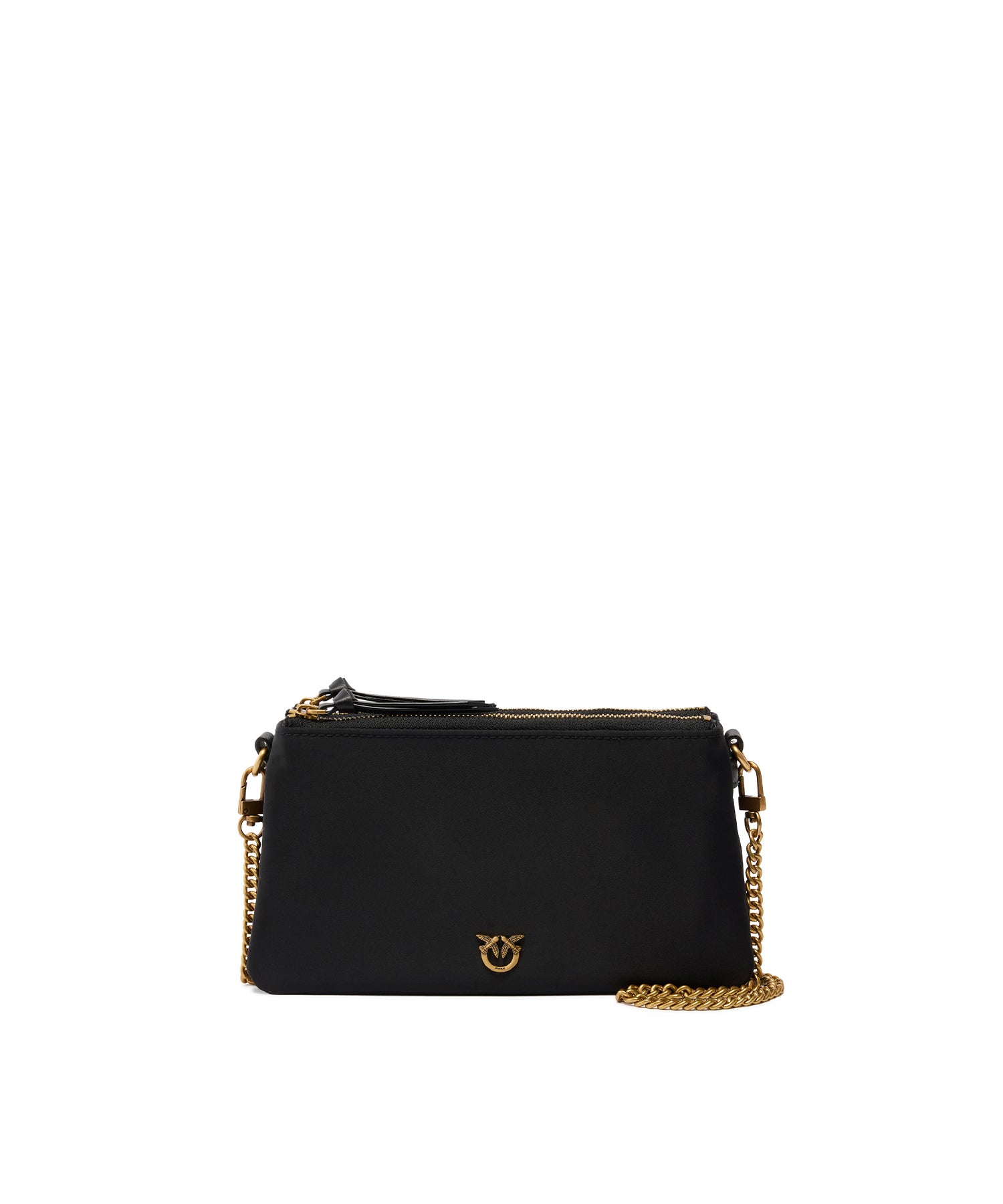Borsa a tracolla Double Bag Mini in nylon 105359 A358Z99Q PINKO 