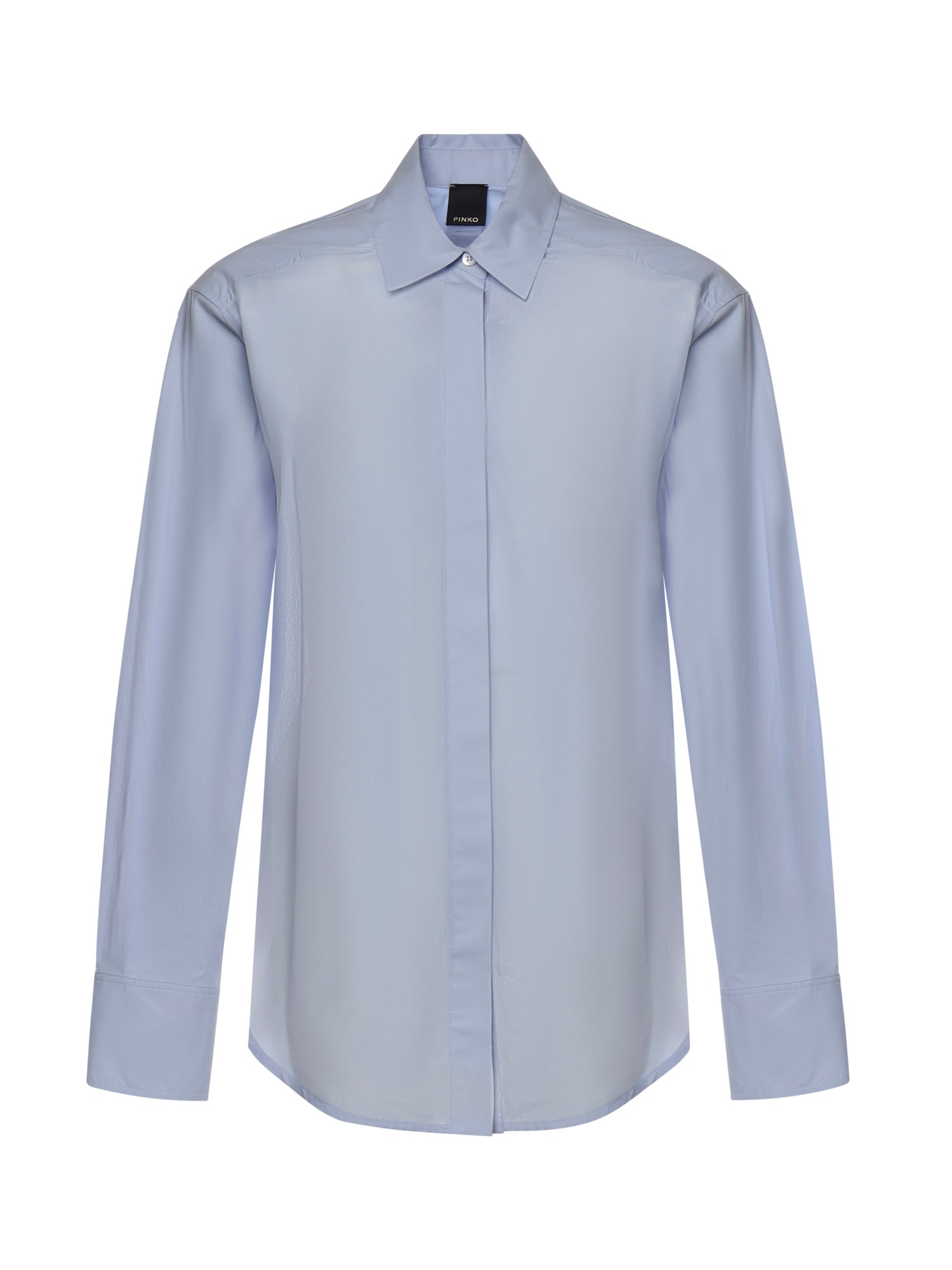 Camicia in popeline e crêpe 105434 A3DLG50 PINKO 
