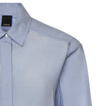 Camicia in popeline e crêpe 105434 A3DLG50 PINKO 