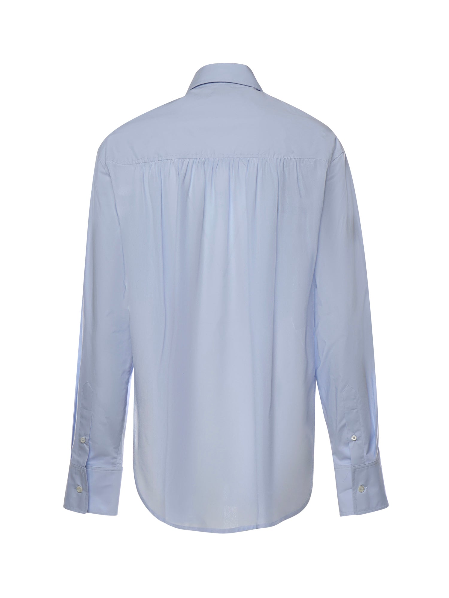 Camicia in popeline e crêpe 105434 A3DLG50 PINKO 
