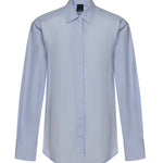Camicia in popeline e crêpe 105434 A3DLG50 PINKO 