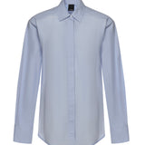 Camicia in popeline e crêpe 105434 A3DLG50 PINKO 