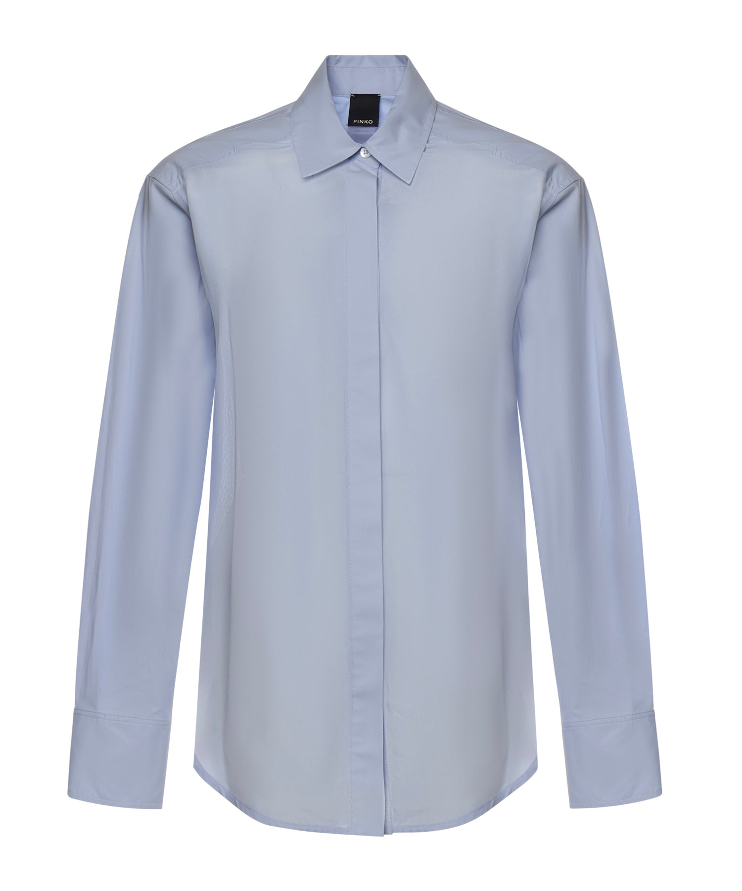 Camicia in popeline e crêpe 105434 A3DLG50 PINKO 