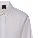 Camicia in popeline e crêpe 105434 A3DLZ04 PINKO 
