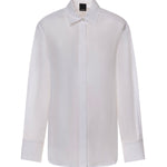 Camicia in popeline e crêpe 105434 A3DLZ04 PINKO 