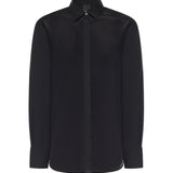 Camicia in popeline e crêpe 105434 A3DLZ99 PINKO 