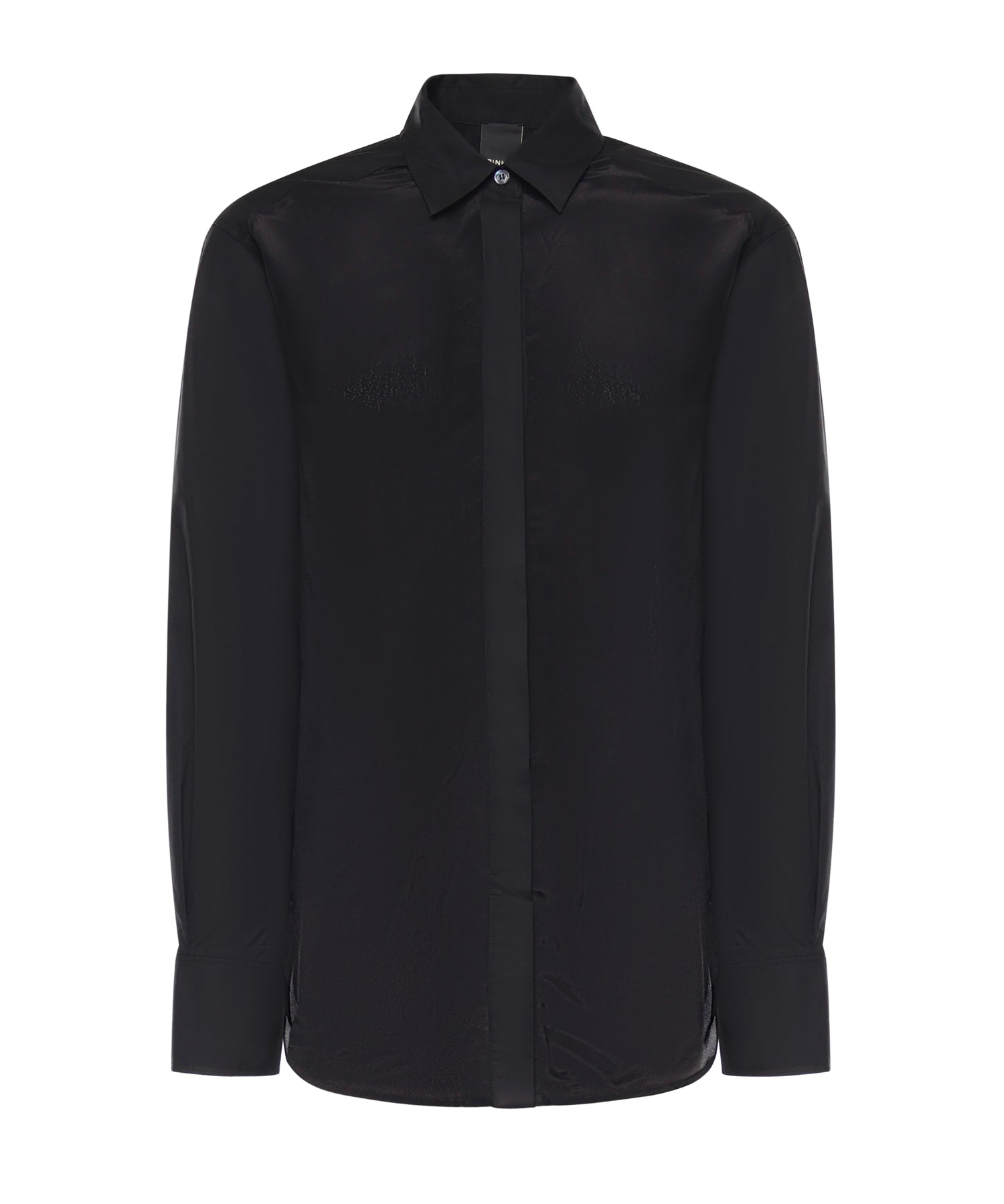 Camicia in popeline e crêpe 105434 A3DLZ99 PINKO 