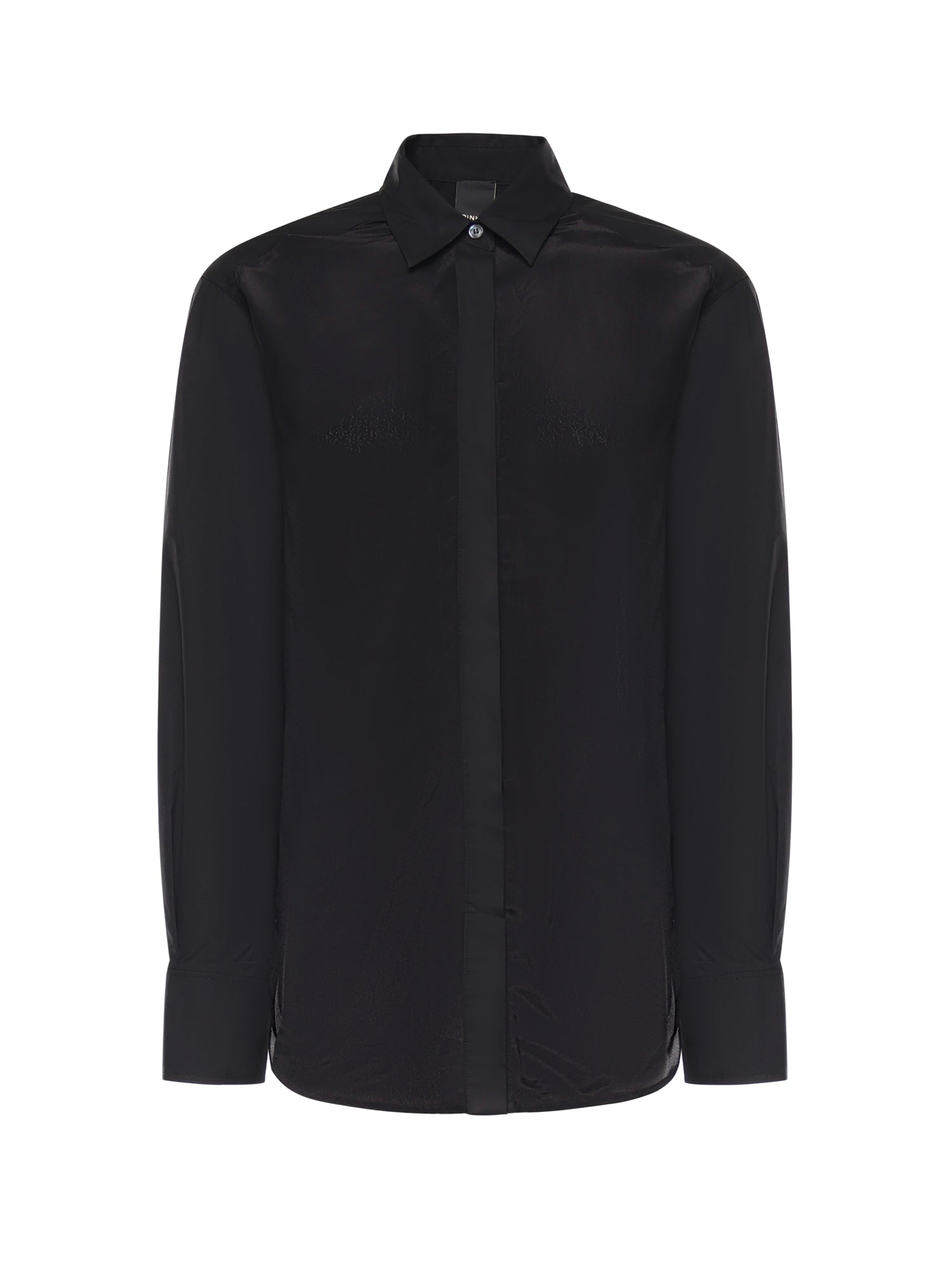 Camicia in popeline e crêpe 105434 A3DLZ99 PINKO 