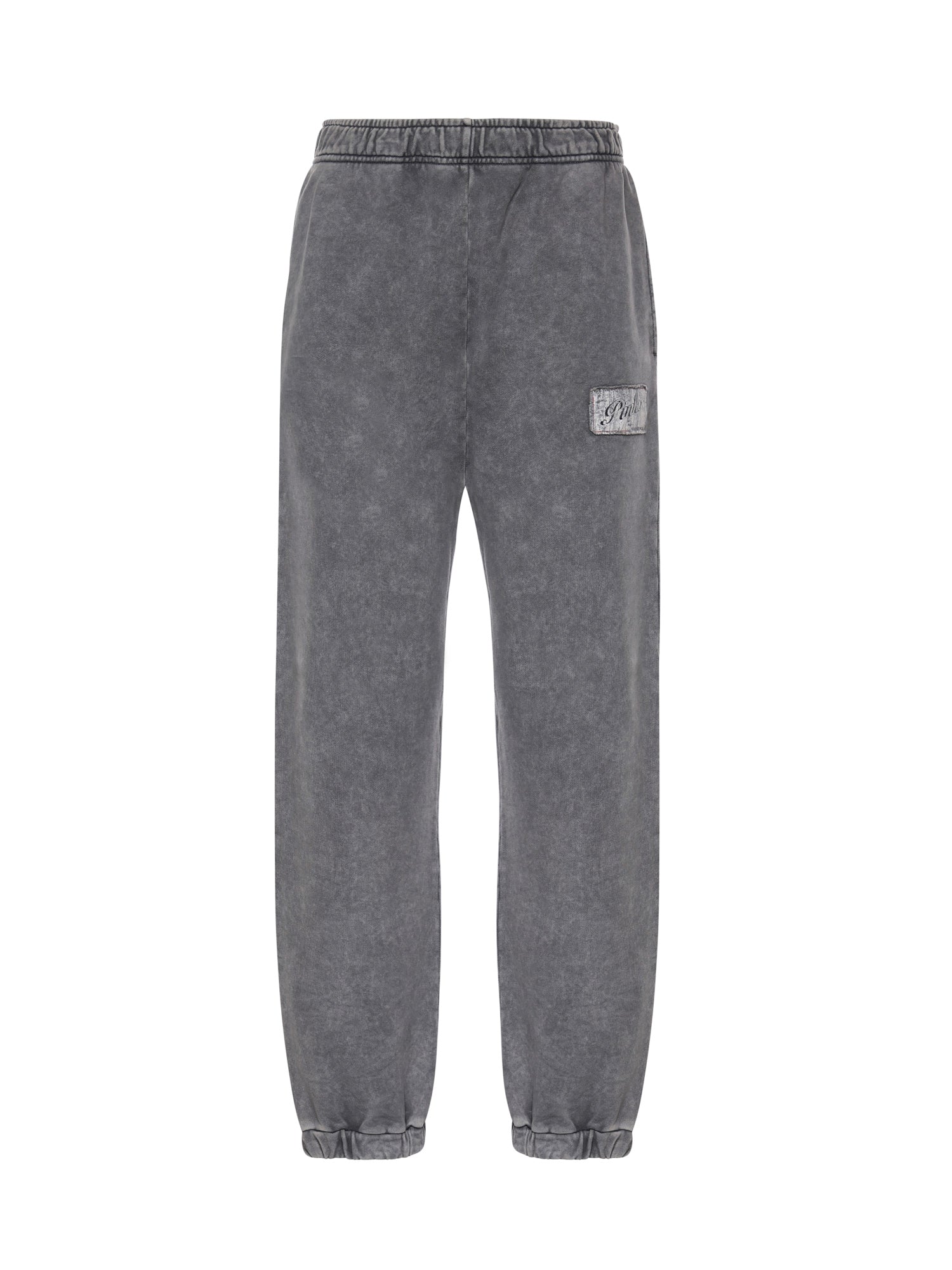 Pantaloni joggers in felpa con logo 105508 A33MK10 PINKO 